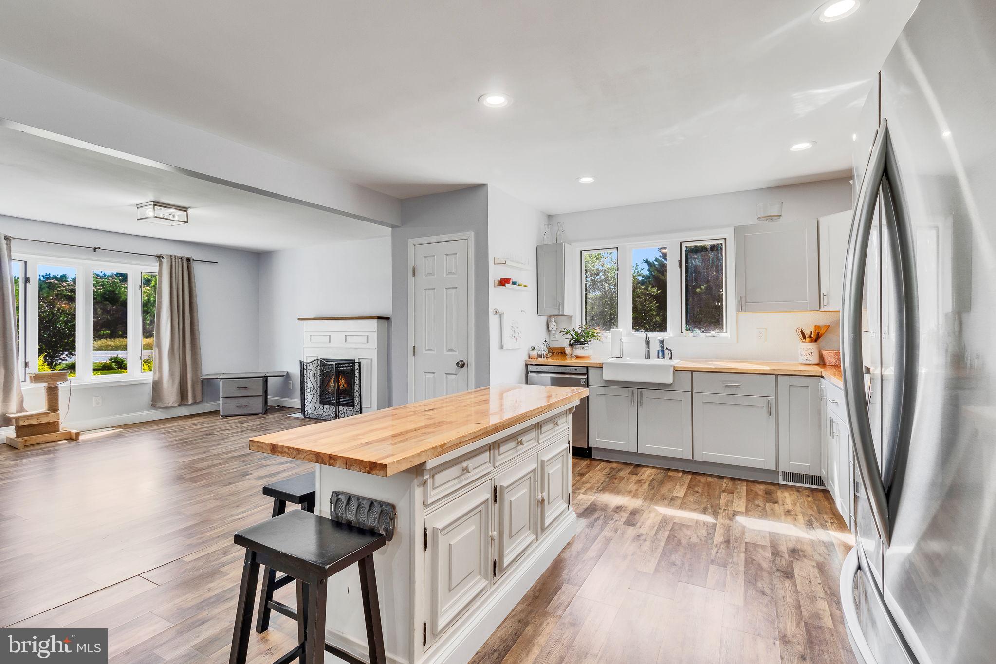 9832 River Road Lancaster, VA 22503 - Photo 7 of 68 Bright and airy modern kitchen space.