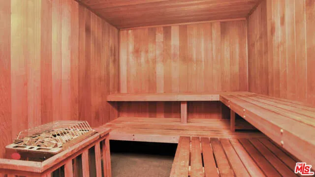 a room with gym equipment