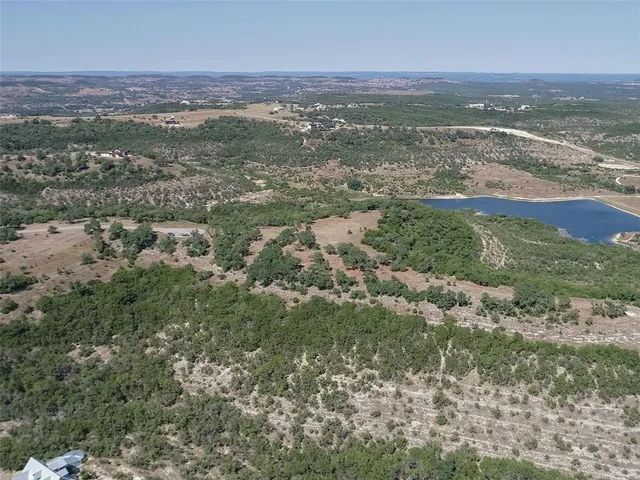 an aerial view of forest