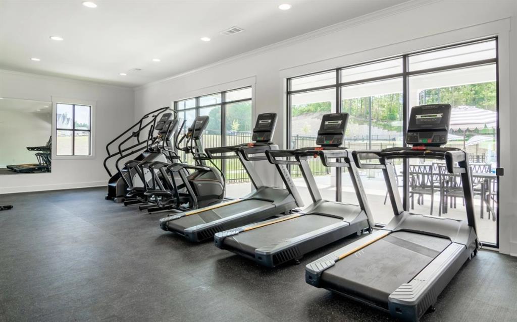 5055 Southwood Road, Unit 2103 Union City, GA 30213 - Photo 19 of 24 a view of a room with gym equipment