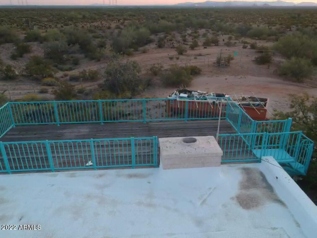 12649 East Doubletree Ranch Road Scottsdale, AZ 85259 - Photo 6 of 7 view deck with desert view