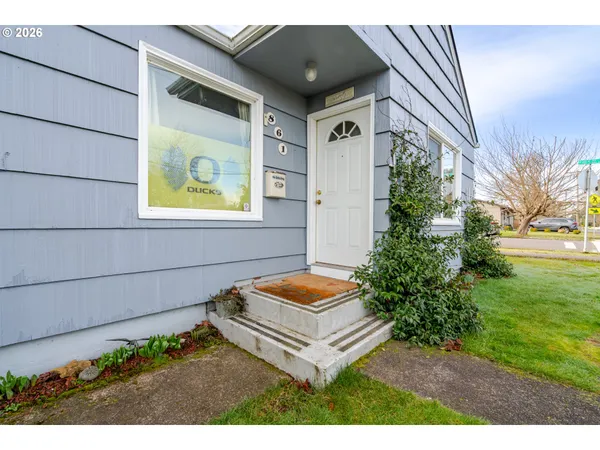 a view of outdoor space and yard