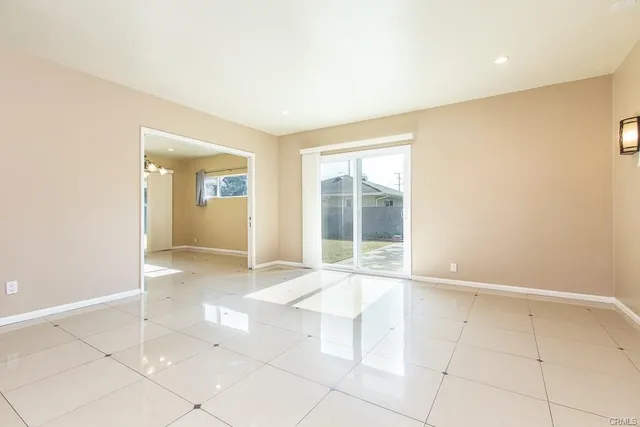 an aerial view of a house with a swimming pool