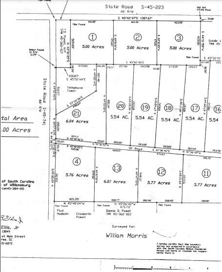 122 Deer Run Avenue Andrews, SC 29510 - Photo 10 of 10 Plat2