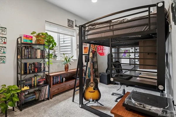 a room with gym equipment