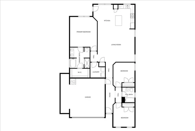 a picture of a bathroom with a shower