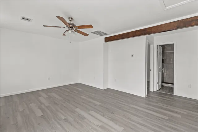 wooden floor in an empty room