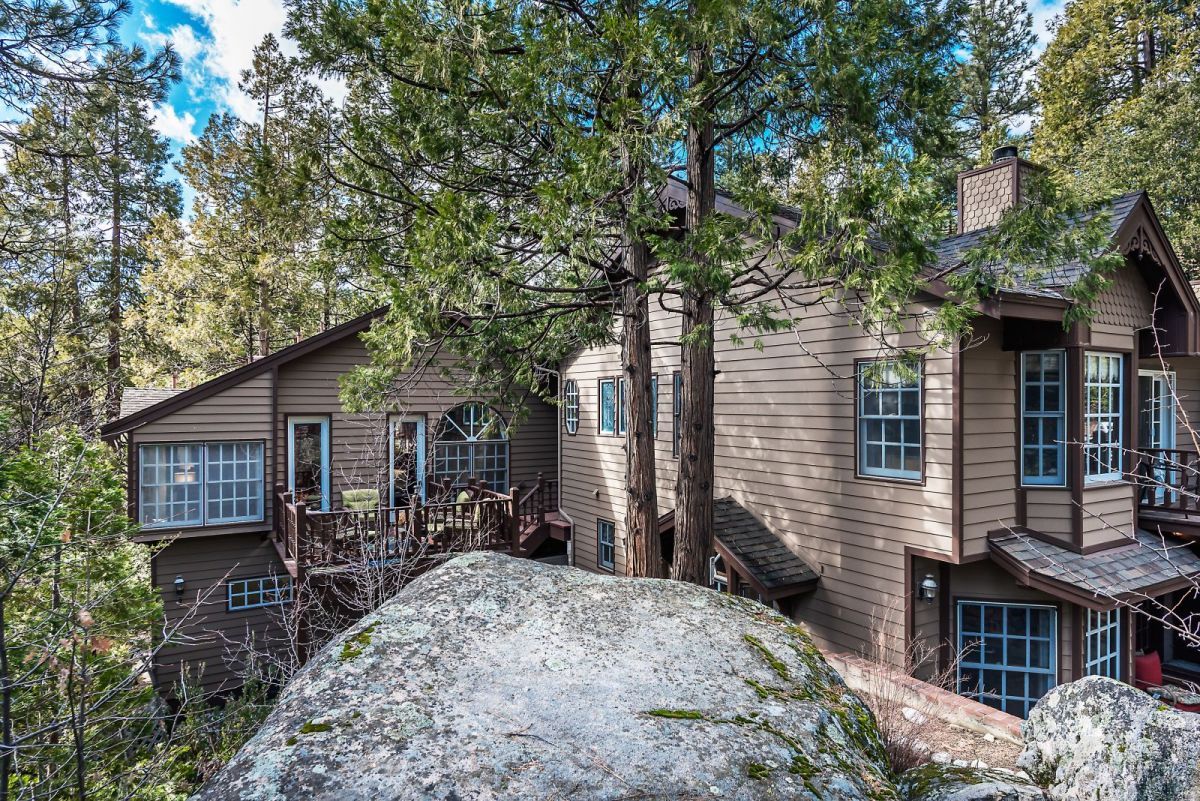 52595 Idyllmont Road Idyllwild, CA 92549 - Photo 55 of 58 a house view with a outdoor space