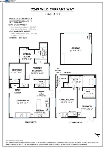 $995,000 | 7249 Wild Currant Way, Oakland, CA 94611