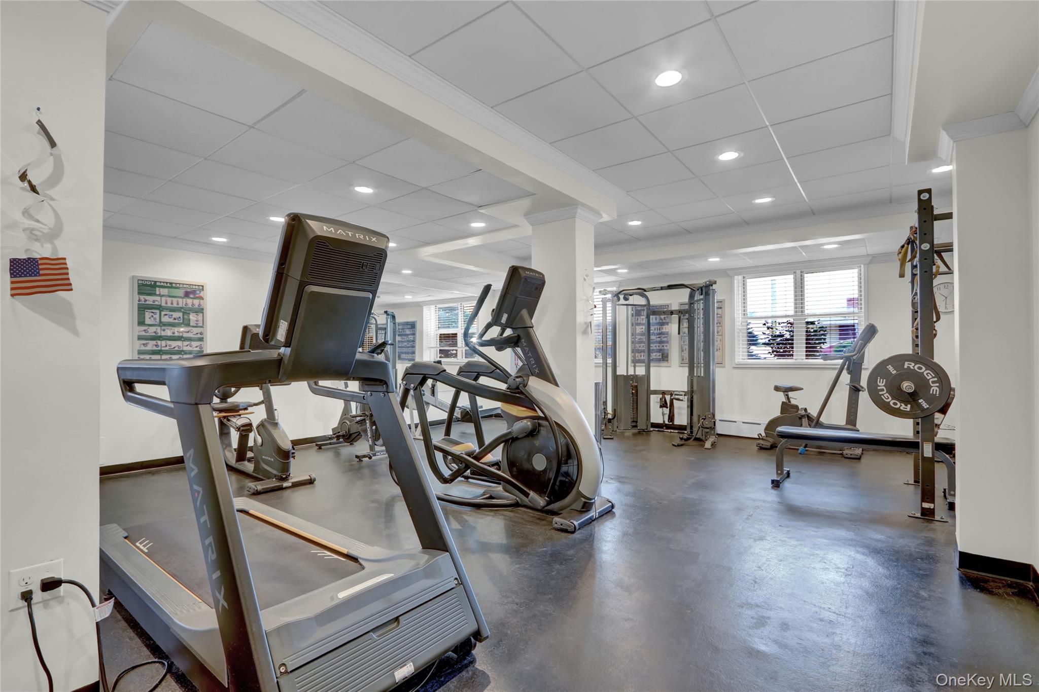 700 Shore Road, Unit 4K Long Beach, NY 11561 - Photo 23 of 31 a view of a room with gym equipment