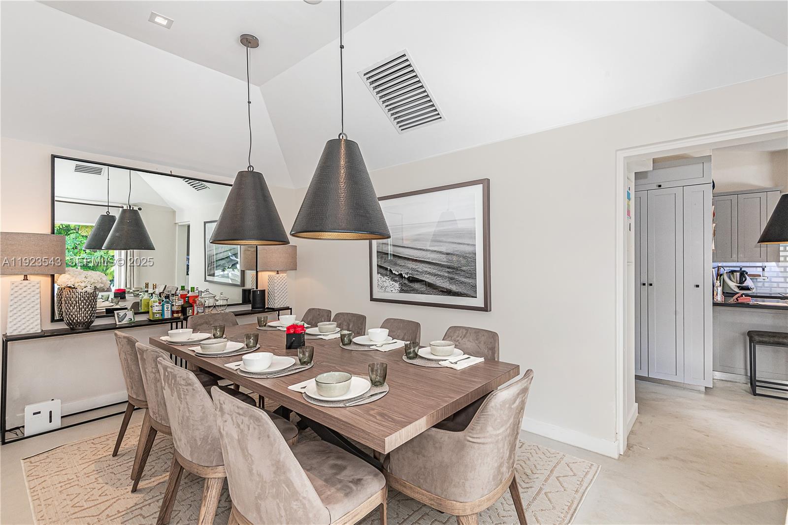 375 Harbor Court Key Biscayne, FL 33149 - Photo 19 of 58 a view of a dining room and livingroom view