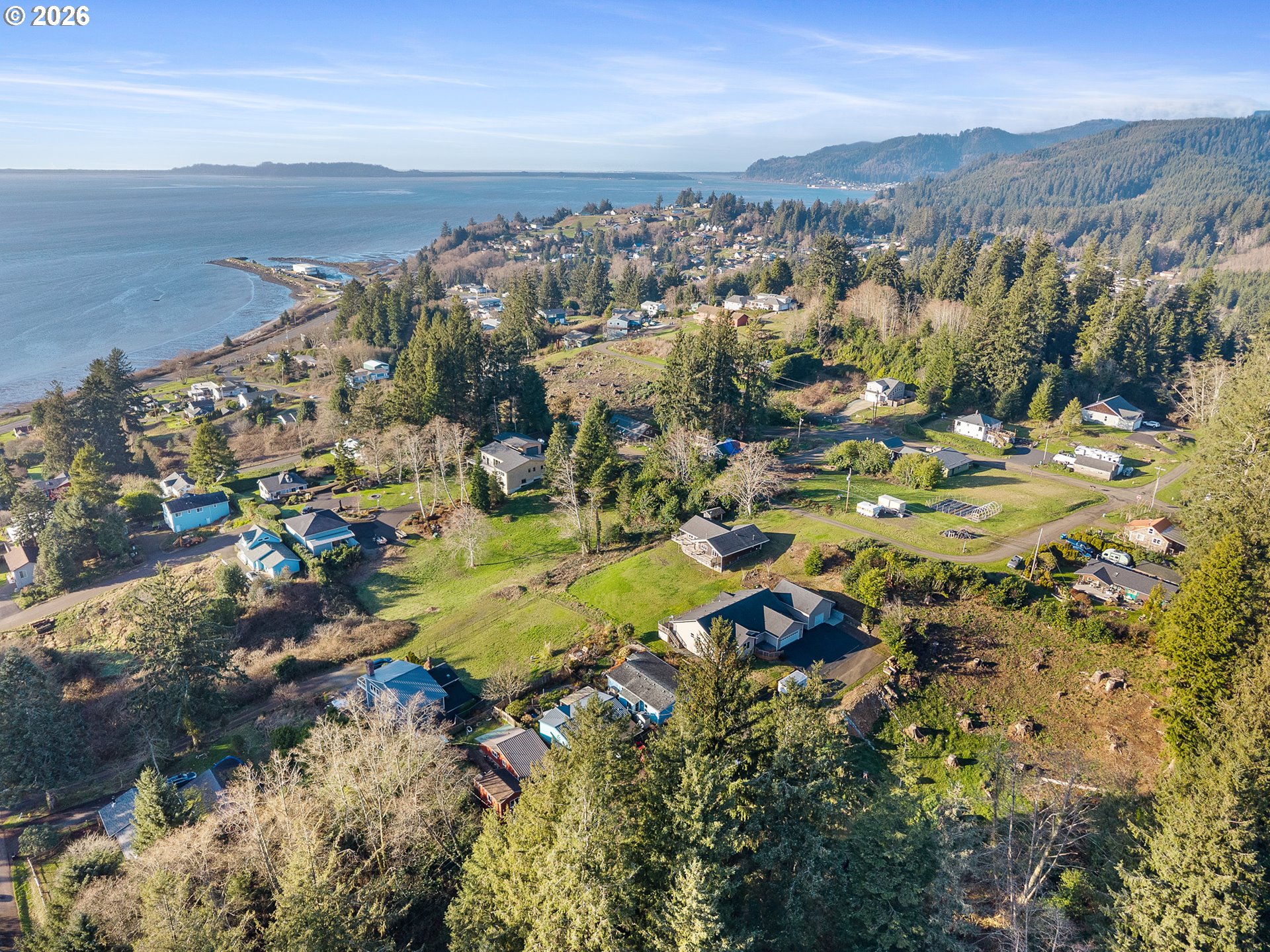 1102 12th Street Bay City, OR 97107 - Photo 8 of 13 a view of a city with ocean view