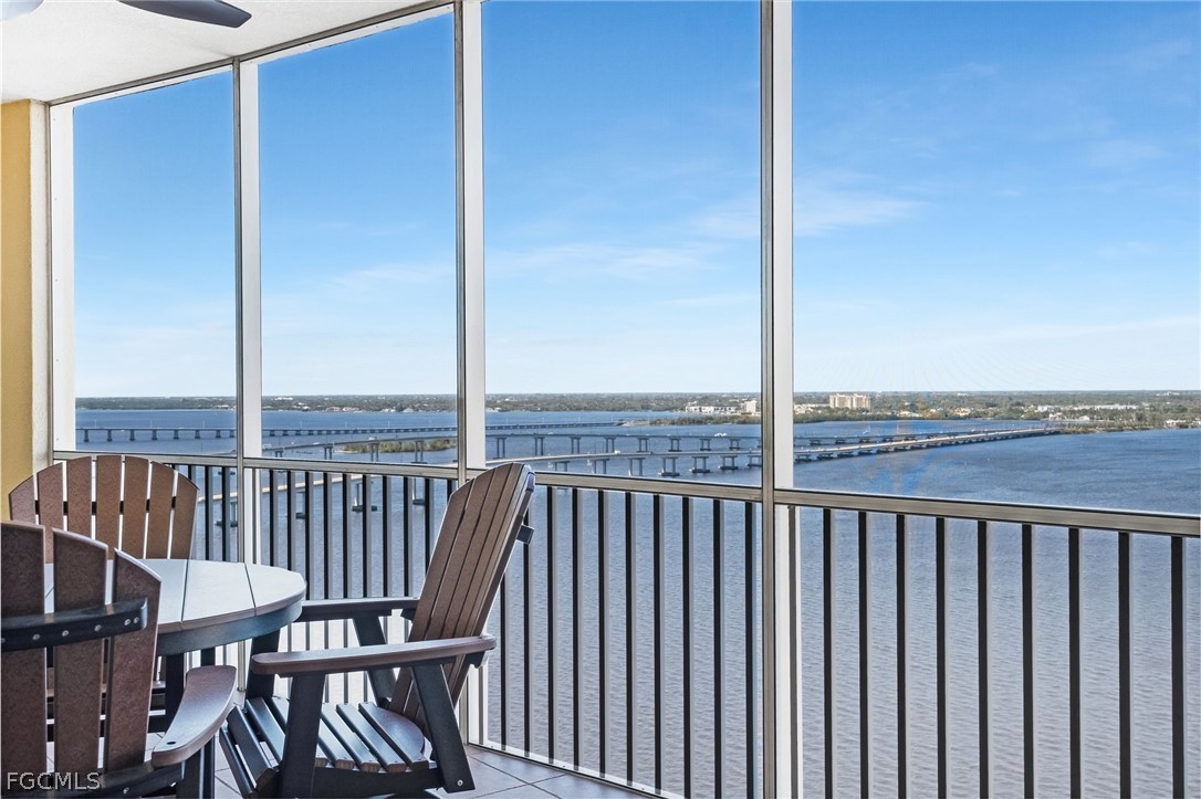 2743 First Street, Unit 2102 Fort Myers, FL 33916 - Photo 33 of 42 a view of a balcony with wooden floor