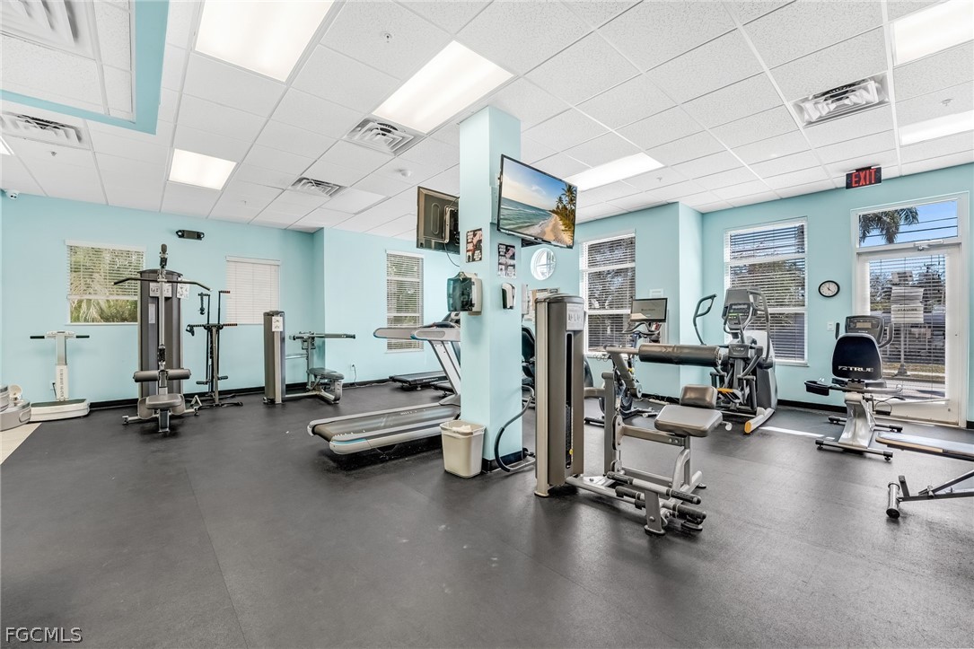 2743 First Street, Unit 2102 Fort Myers, FL 33916 - Photo 35 of 42 a view of a room with gym equipment