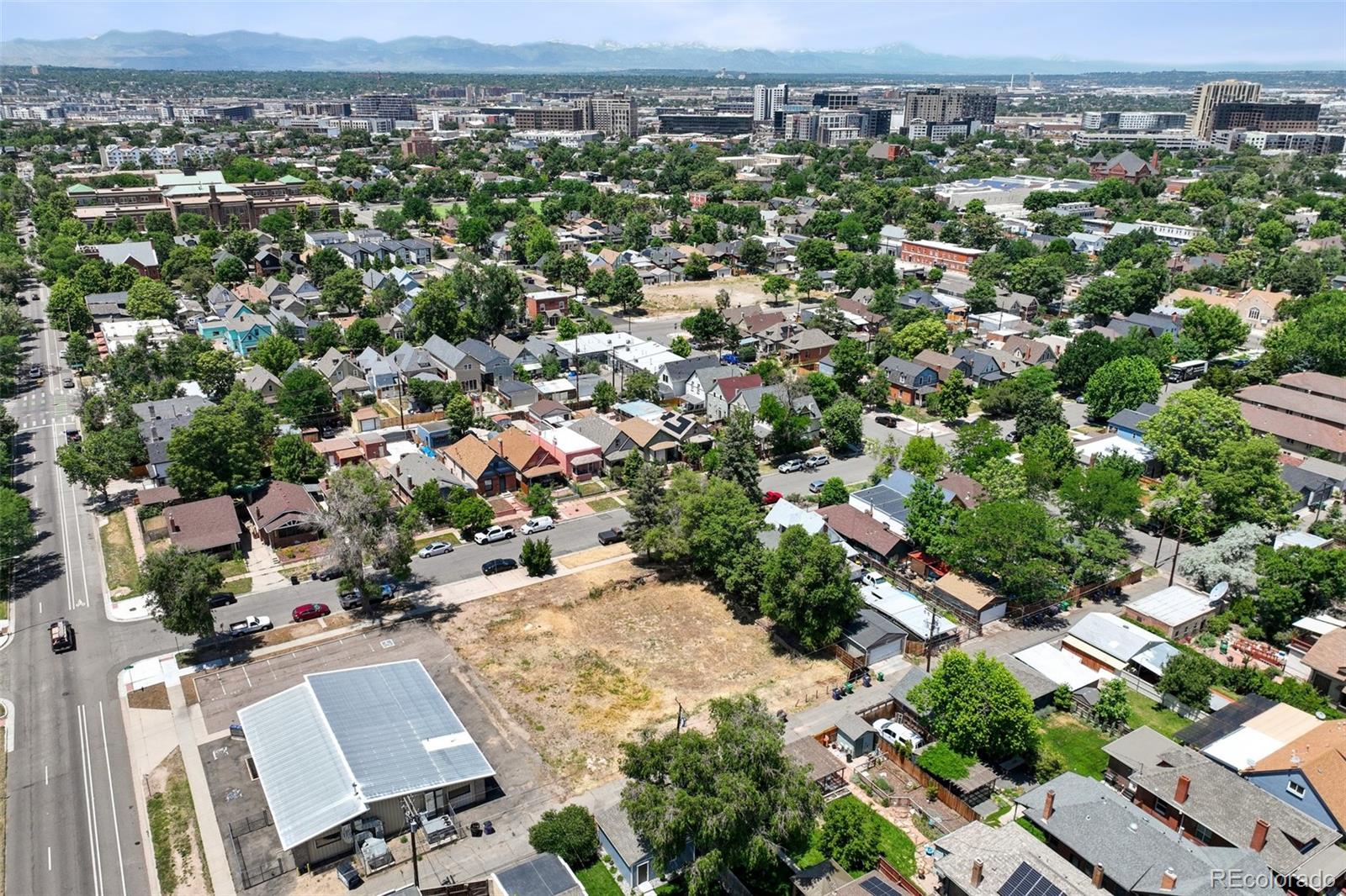 3218 High Street Denver, CO 80205 - Photo 3 of 5 an aerial view of multiple house