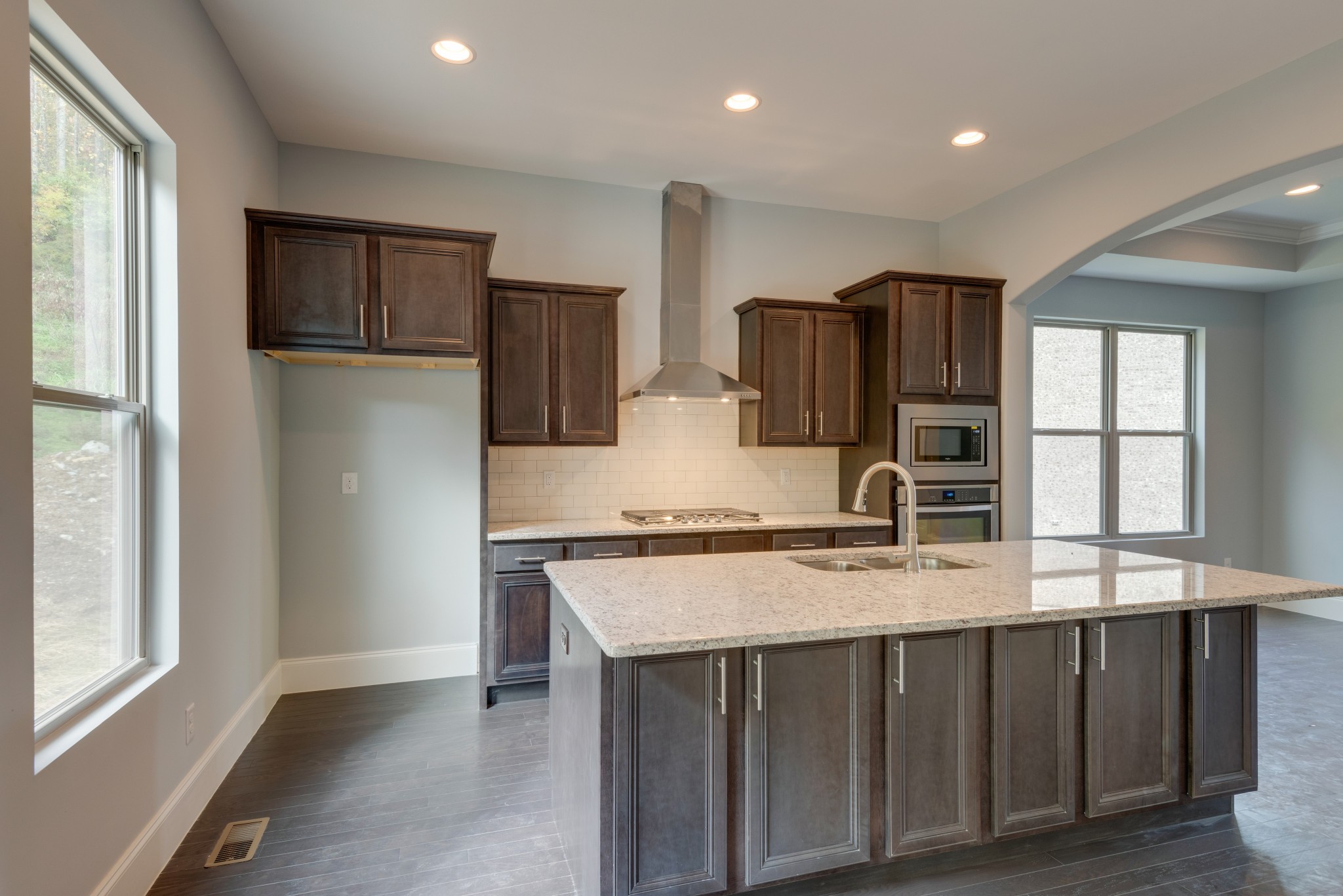 18 Hon Circle Murfreesboro, TN 37128 - Photo 12 of 30 a kitchen with stainless steel appliances granite countertop a refrigerator and a stove top oven