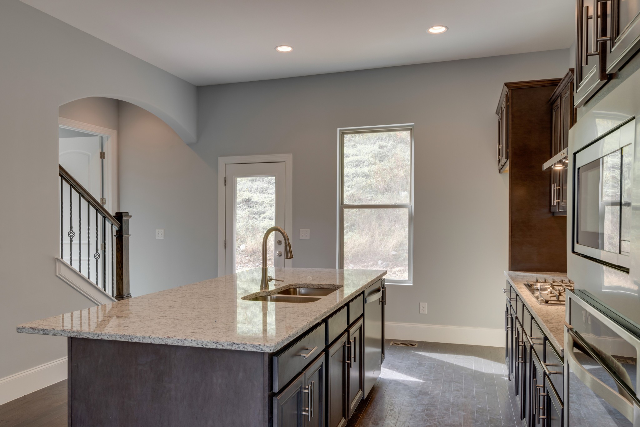 18 Hon Circle Murfreesboro, TN 37128 - Photo 14 of 30 a kitchen with sink a refrigerator and chairs