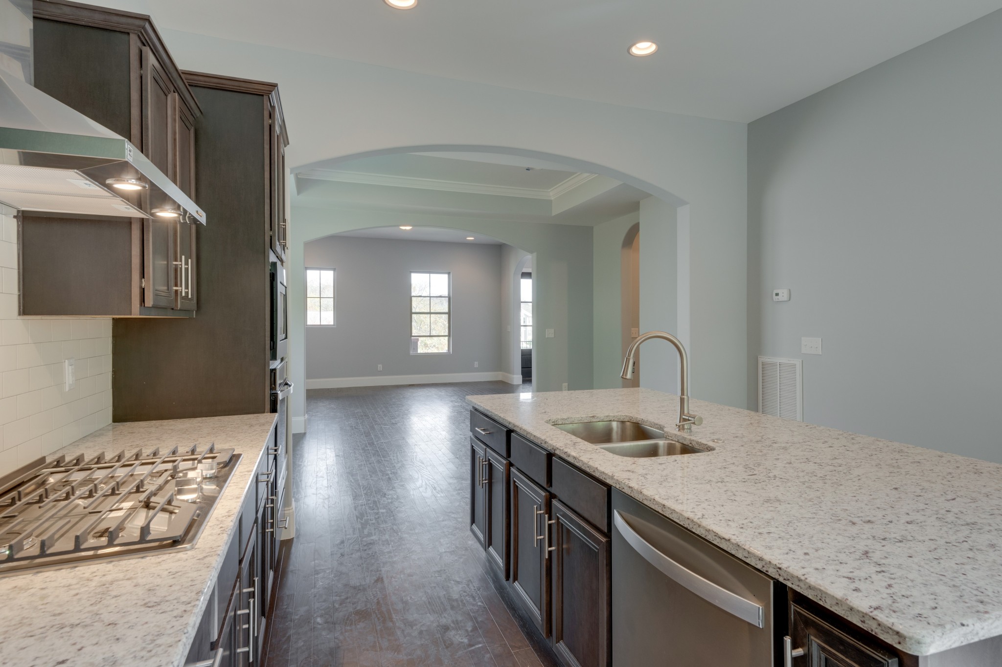 18 Hon Circle Murfreesboro, TN 37128 - Photo 15 of 30 a bathroom with a granite countertop sink a large mirror and vanity