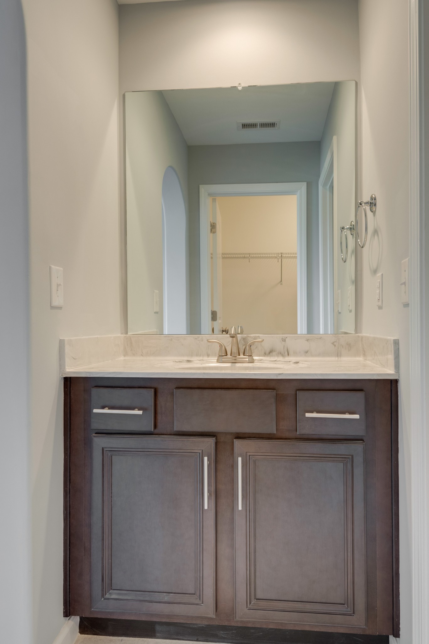 18 Hon Circle Murfreesboro, TN 37128 - Photo 26 of 30 a bathroom with a sink vanity and a mirror