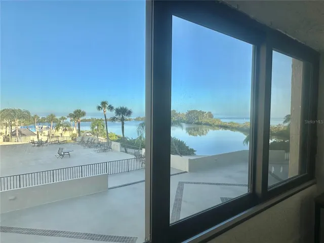 front view of a building with a yard