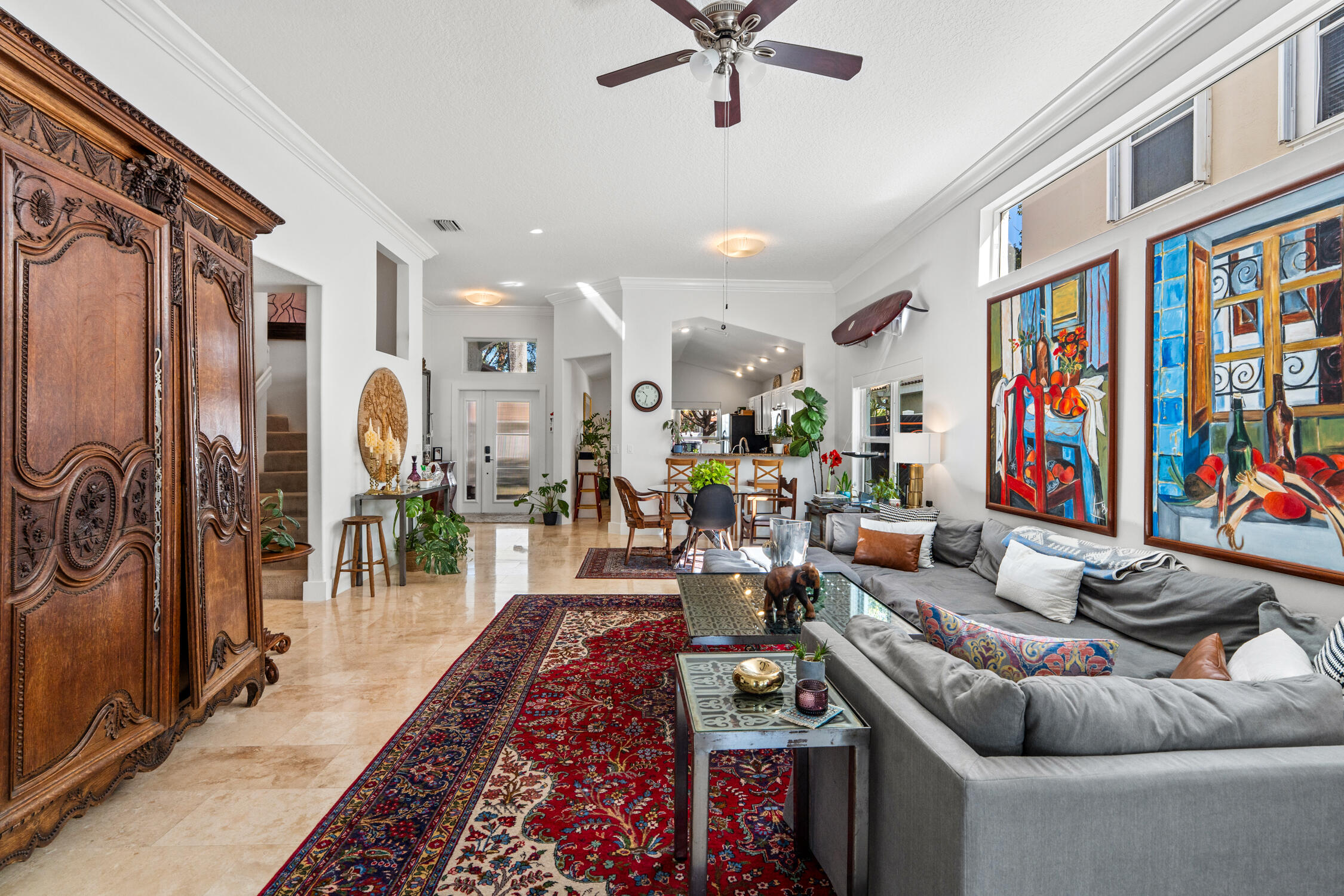 1084 Anchor Point Delray Beach, FL 33444 - Photo 4 of 25 a living room with furniture or couch and a table