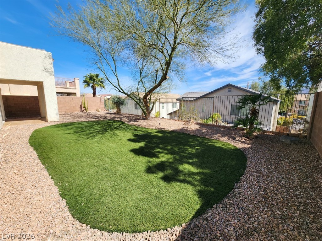 716 Sharon Hills Street Henderson, NV 89052 - Photo 60 of 66 View of fenced backyard