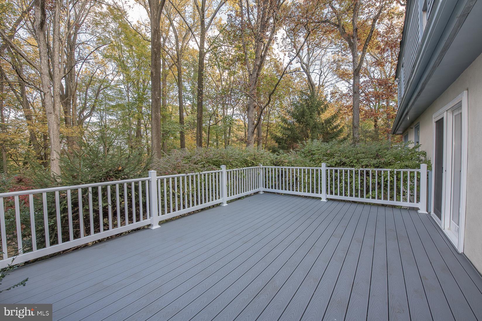 75 Pugh Road Wayne, PA 19087 - Photo 23 of 26 New Deck overlooking the woods