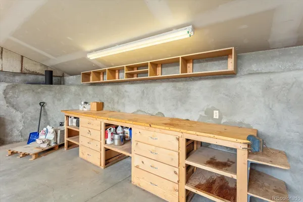 a couple of chairs that are sitting in the middle of a house