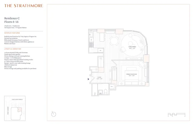 $1,065,000 | 400 East 84th Street, Unit 11C | Upper East Side