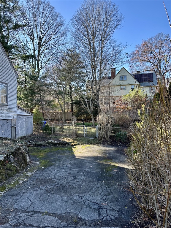18 Cushing Road Brookline, MA 02445 - Photo 3 of 6 a view of backyard with green space
