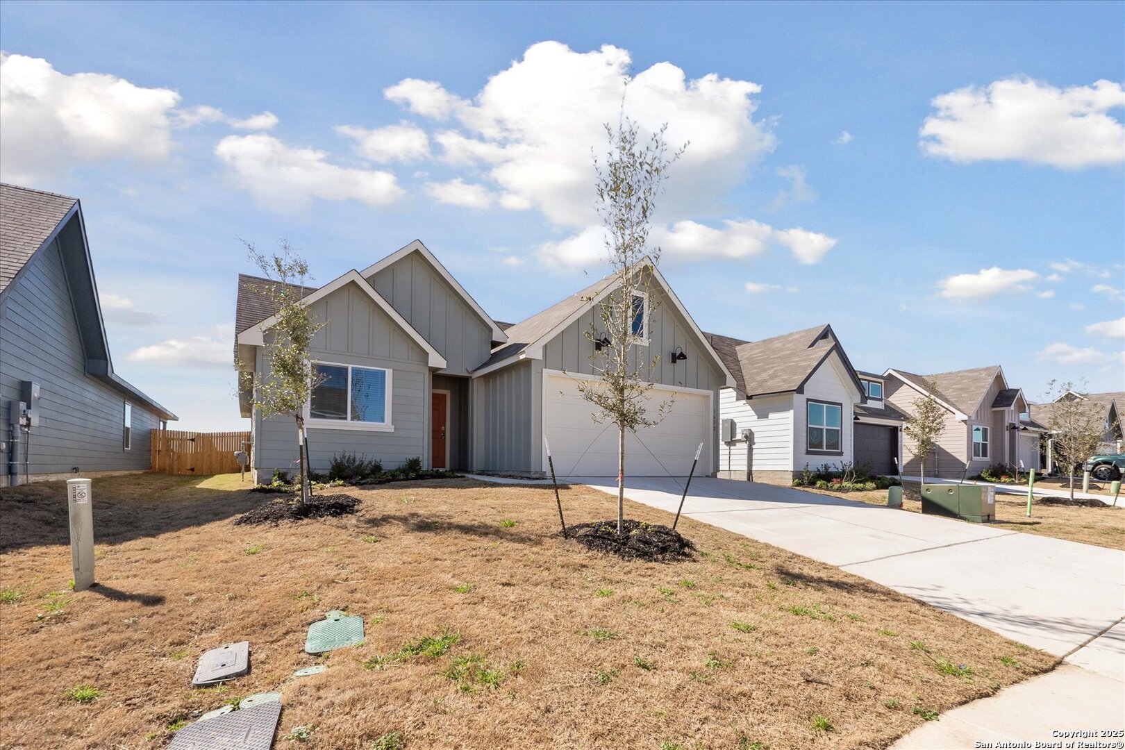 1632 Layne Loop New Braunfels, TX 78130 - Photo 2 of 34 a view of a house with a snow in the background
