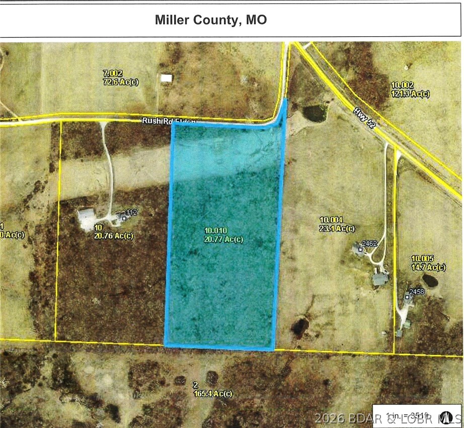 Tbd Rush Road Eldon, MO 65026 - Photo 1 of 10 20 Acres - Just off of Hwy. 52