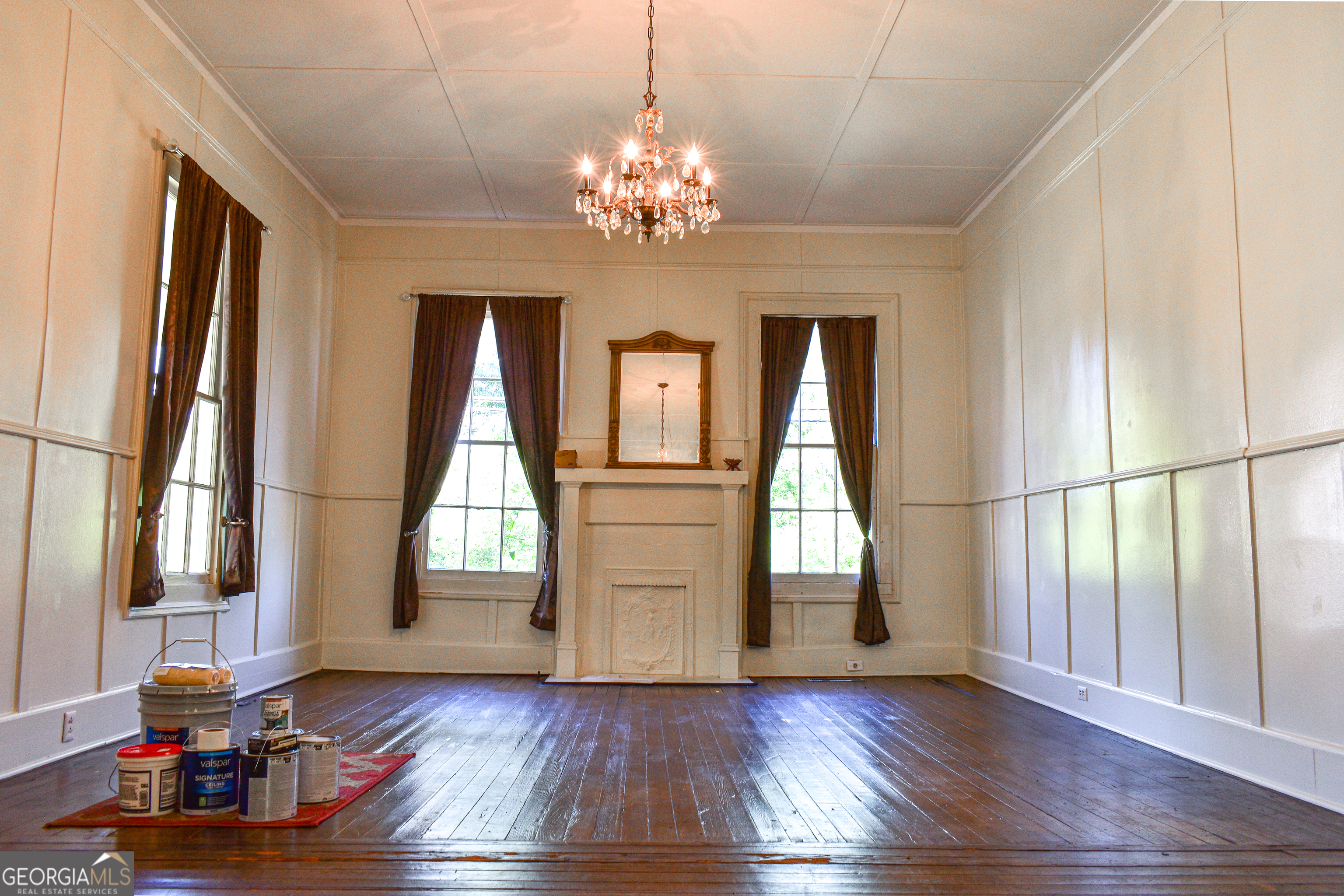 100 Minor Avenue Montezuma, GA 31063 - Photo 38 of 43 a living room with hardwood floor and windows