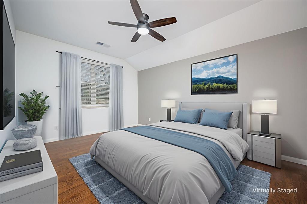 2813 Joshua Street Denton, TX 76209 - Photo 7 of 17 a bedroom with bed and window