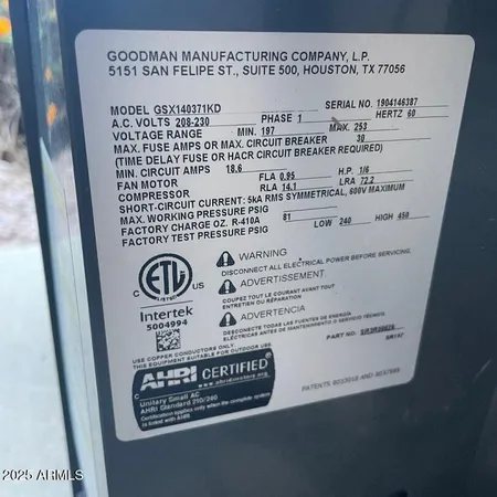 $735,000 | 1554 East Tulsa Street, Gilbert, AZ 85295