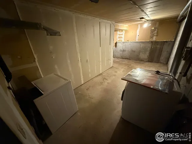 a view of water heater room