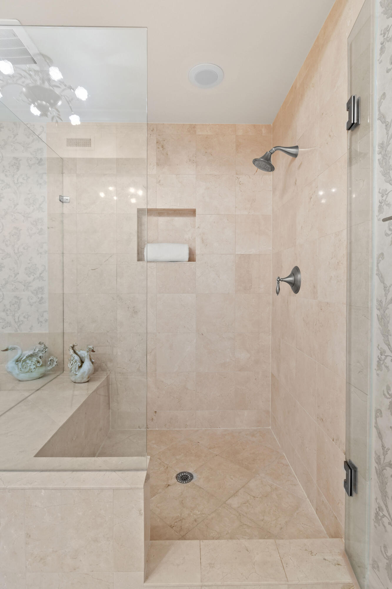 5050 North Ocean Drive, Unit 702 Singer Island, FL 33404 - Photo 13 of 40 a bathroom with a shower and a sink