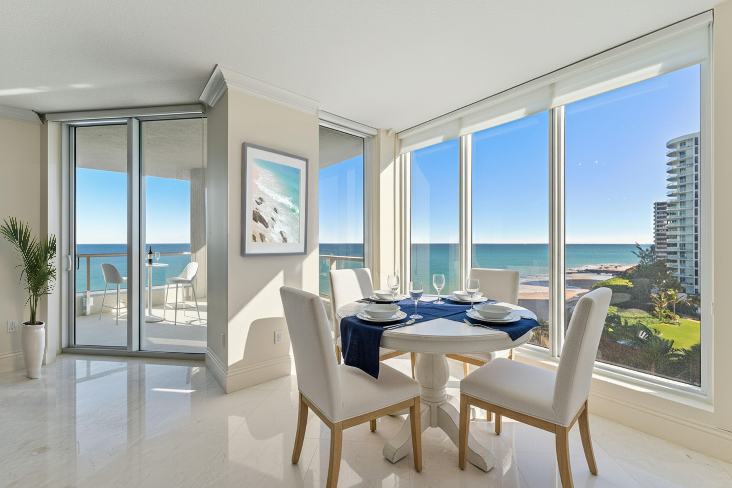 5050 North Ocean Drive, Unit 702 Singer Island, FL 33404 - Photo 8 of 40 BreakfastNook-EDIT