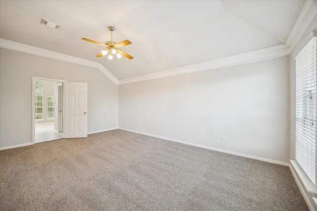 a view of empty room