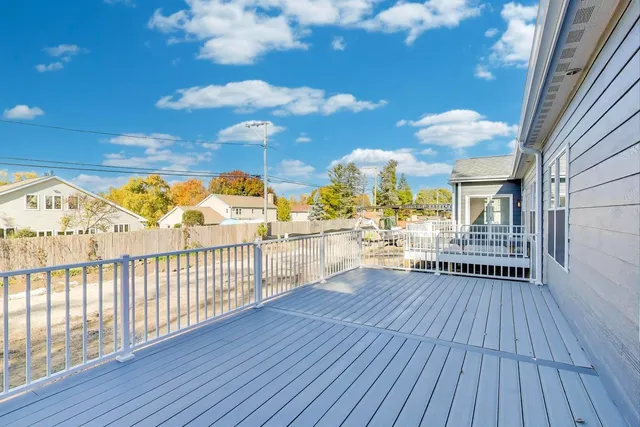 a view of a house with a porch