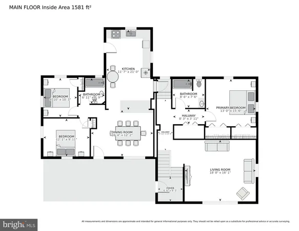 a picture of a floor plan
