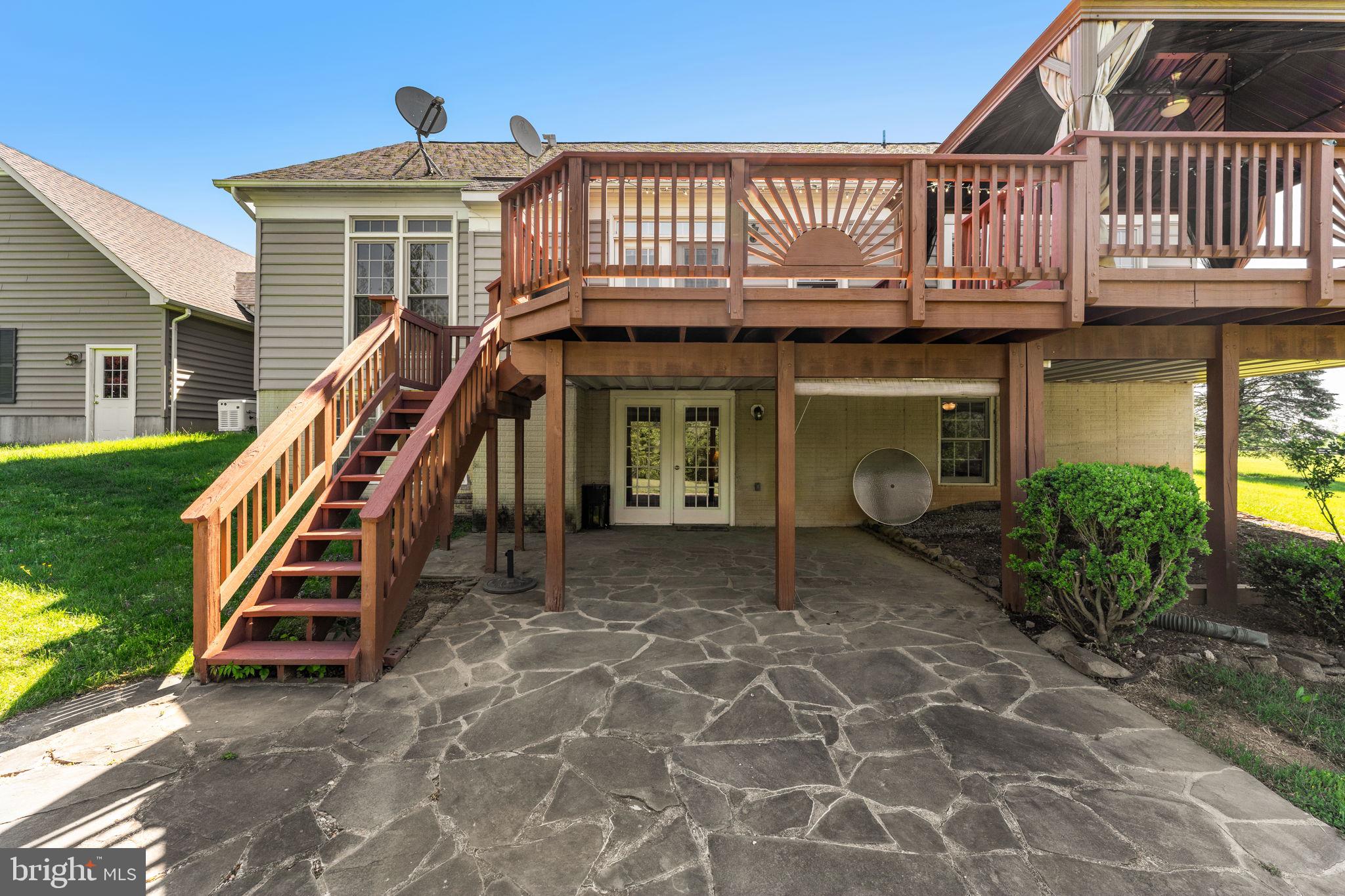 35130 Paxson Road Round Hill, VA 20141 - Photo 45 of 56 Stone patio off lower level Family Room