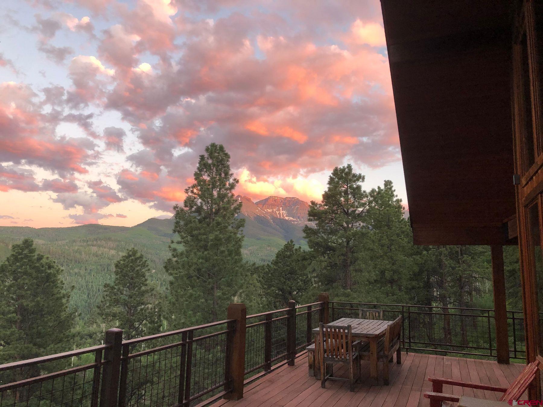 178 Valley View Road Ridgway, CO 81432 - Photo 42 of 45 a view of a balcony with mountain view