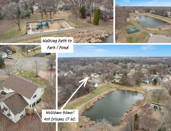 $524,900 | 407 Orleans Court North, Champlin, MN 55316