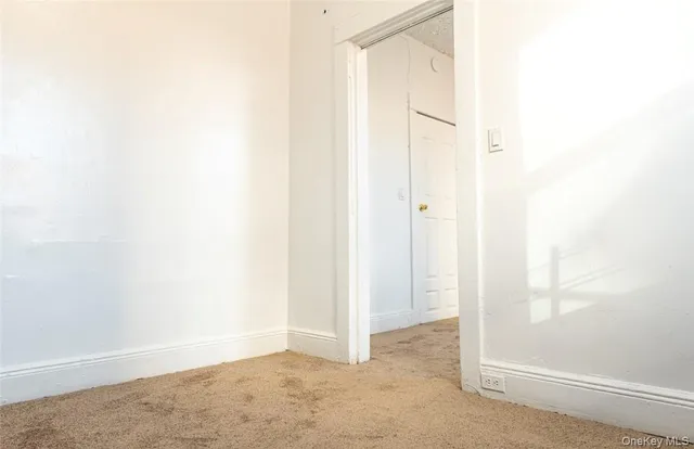 a view of empty room