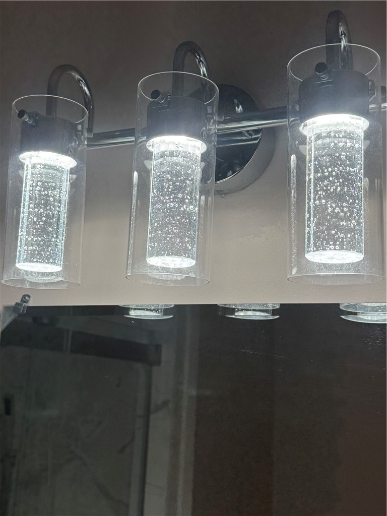 216 South Plain Street Ithaca, NY 14850 - Photo 24 of 47 Unique lighting first floor bathroom