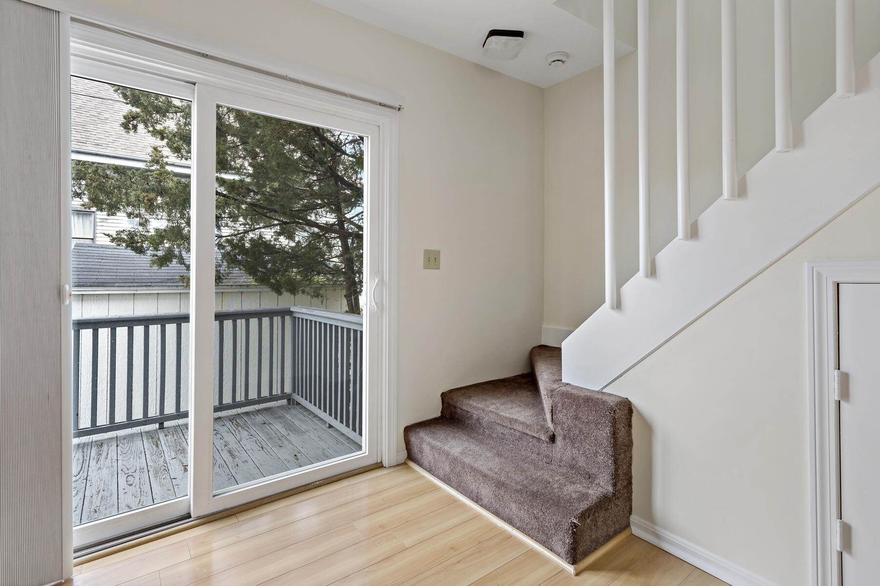 6 Wallace Avenue Buzzards Bay, MA 02532 - Photo 7 of 31 a view of entryway and hall with wooden floor
