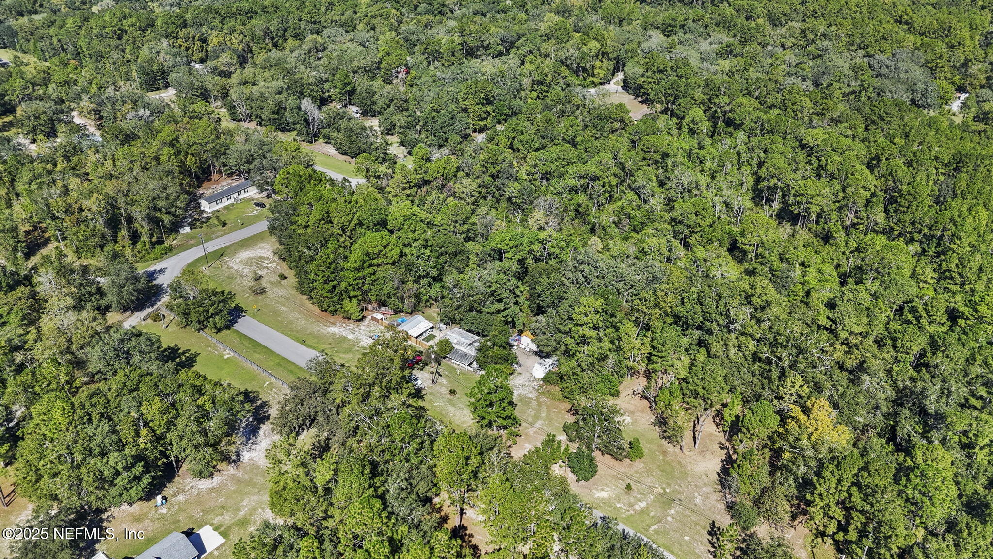 1733 Hereford Road Middleburg, FL 32068 - Photo 13 of 44 a view of a house with a lush green forest