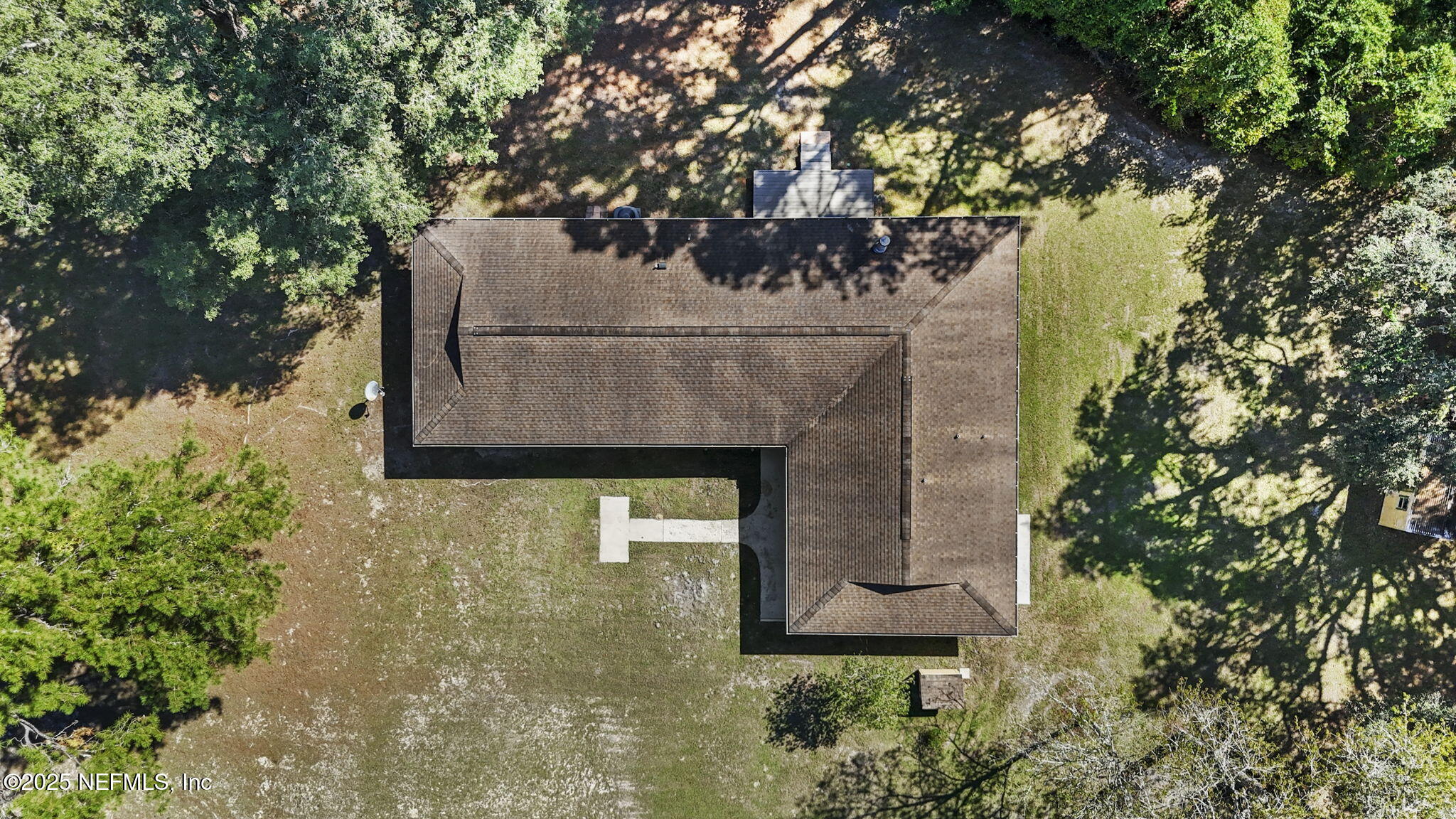 1733 Hereford Road Middleburg, FL 32068 - Photo 6 of 44 a aerial view of a house with a yard