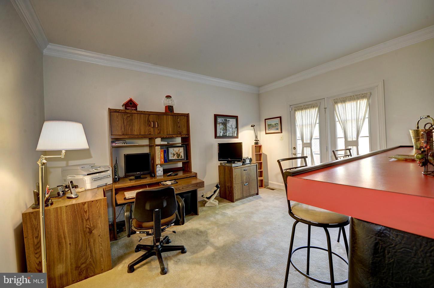 9706 Middleton Ridge Road Vienna, VA 22182 - Photo 8 of 30 Main Level Office/Den